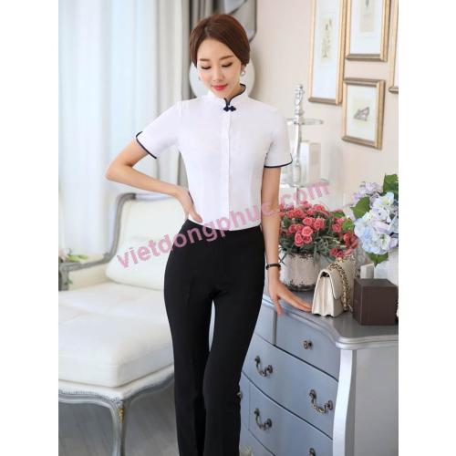 Đồng phục áo sơ mi Nữ 16 Đồng phục áo sơ mi Nữ 16